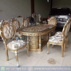 Set Meja Makan Mewah Kartini Classico