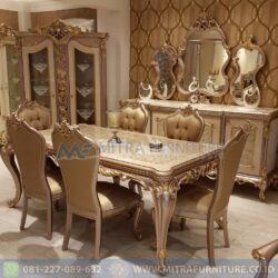 Meja Makan Mewah New Princes Set