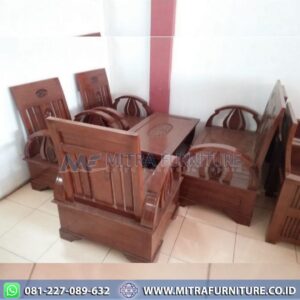 Kursi Tamu Minimalis Jati Elegant