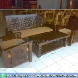 Kursi Tamu Jati Desain Terbaru