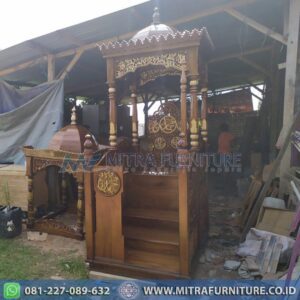 Mimbar Masjid Jati Jepara