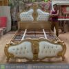 Tempat Tidur Mewah Ukir Jepara Gold