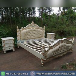 Tempat Tidur Mewah Jepara Jok Oscar