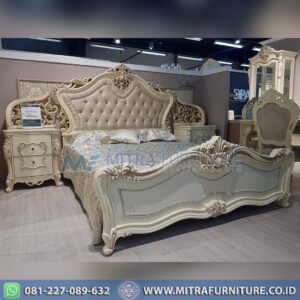 Tempat Tidur Mewah Solid Wood Duco