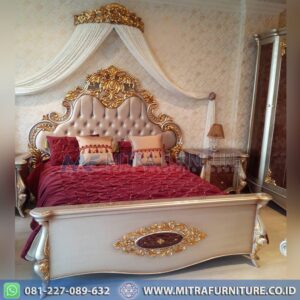 Tempat Tidur Mewah Ukiran Jepara